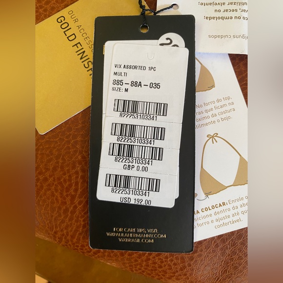 Brazilian Monokini | Green & Gold | Scrunch Butt | S - Picture 6 of 16